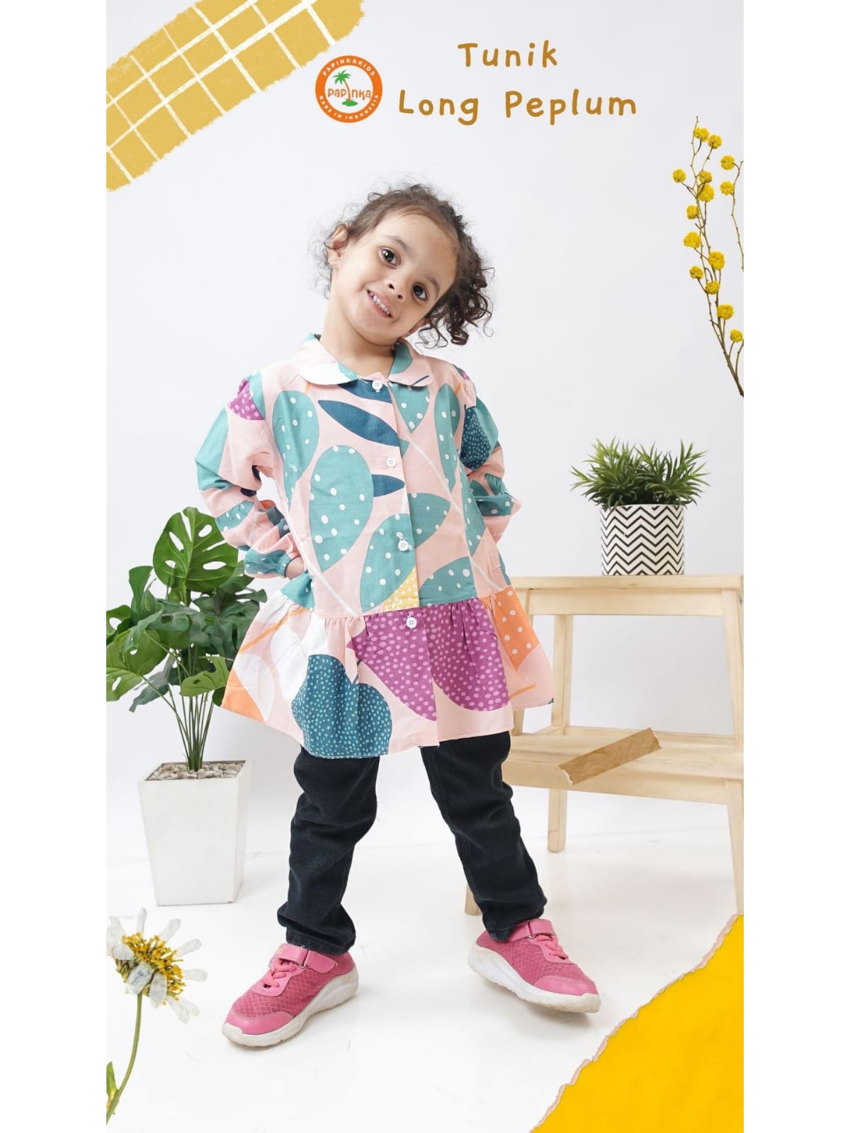 Tunik Long Peplum