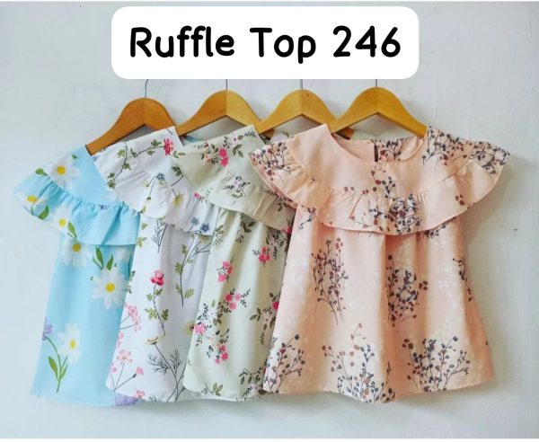 Ruffle Top 2 4 6